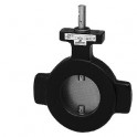 VKF41.100 - Butterfly valve, flange, PN16, DN100